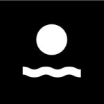 Hovers Over Water
