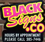 Black Signs