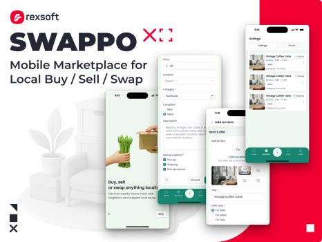 SWAPPO – Mobile Buy / Sell / Swap Marketplace