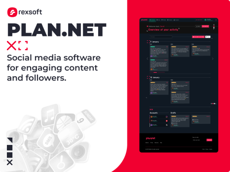 Social Media Management Web Application
