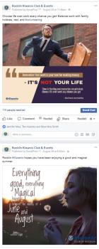 Branded social media posts