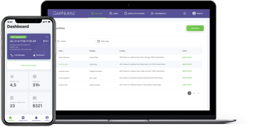 Web-based staffing platform for healthcare service providers