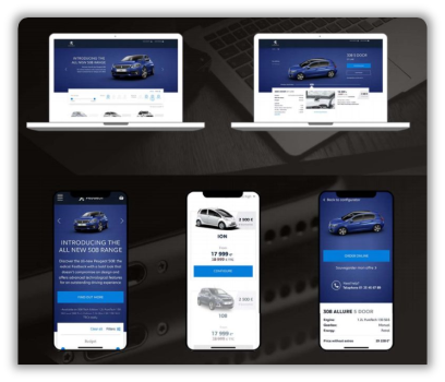 Citroen // Peugeot Online Konfigurator