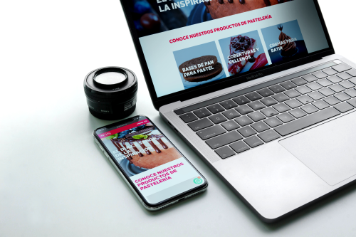 Richs Products Web Page Design