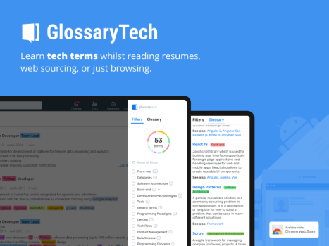 GlossaryTech - tech recruiting assistant