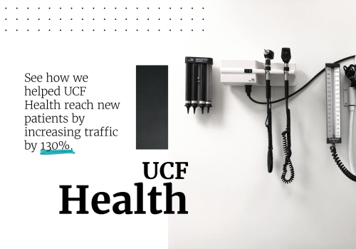 UCF Health - SEO Case Study