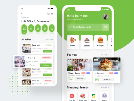 Food Delivery Flutter app