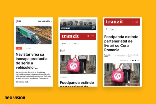 Traficmedia - Website Redesign