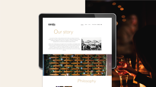 Menta Website Design