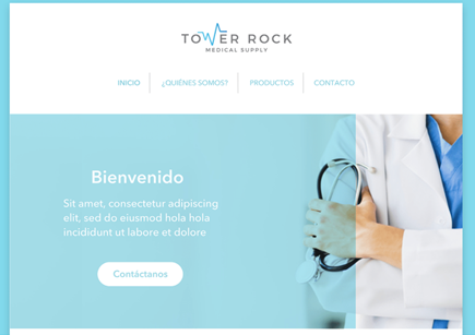 Tower Rock Landing Web Design (Desktop & Mobile)