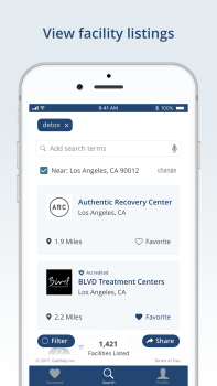 Get Help App Facility List