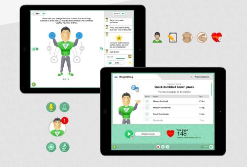 Fitness Mobile App Design