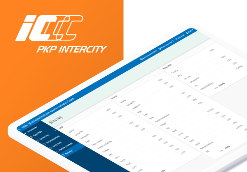 Accounting system for the rail transport leader