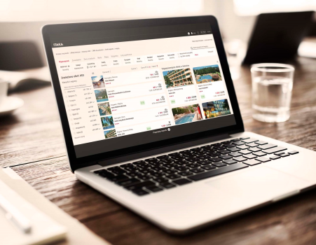 Booking system for travel industry