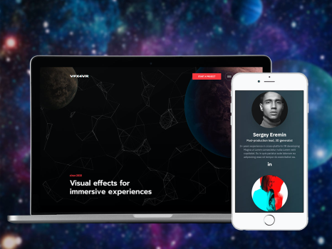 Web Design & Wordpress Development For VFX4VR