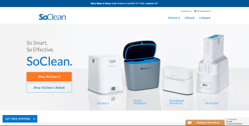 SoClean - Website Design & Development