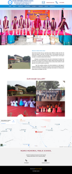 Website designed for School