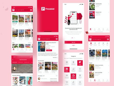 Pressloid Magazine App