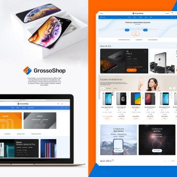 E-Commerce - smartphones store - Grossoshop