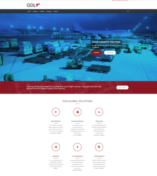 Website for GDL Logistics