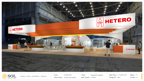 Booth at CPHI worldwide