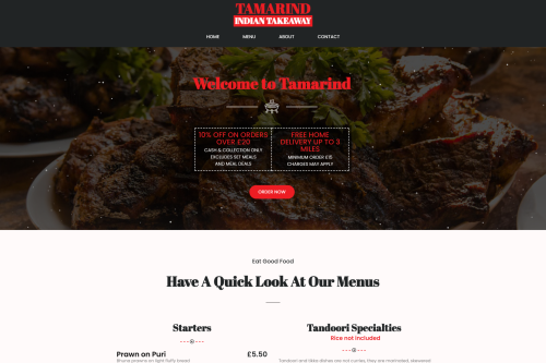 Tamarind Indian Takeaway