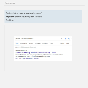 SEO Result