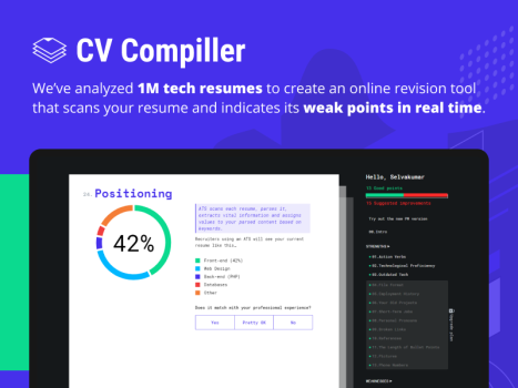 CV Compiler - Rock your tech resume