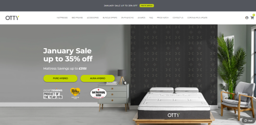 OTTY / Magento Website