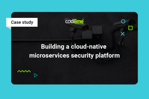 Building a cloud-native security platform for microservices