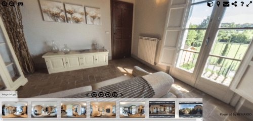 Ipanorama 360 photo interactive rooms editor.