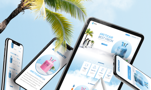 ArcticAir - Web design and development