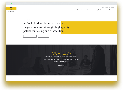 Designing a Visual Experience That Embodies the Brilliance of the Team and the Firm