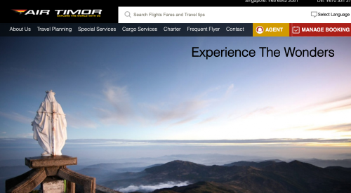 Booking System for Air Timor