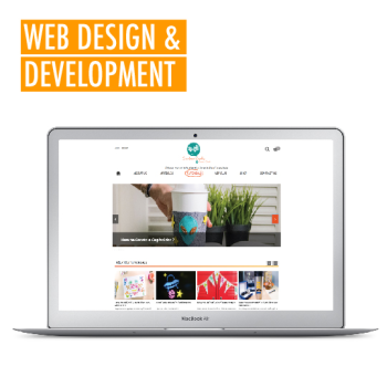 CREABOW CRAFTS - Web Design & Development