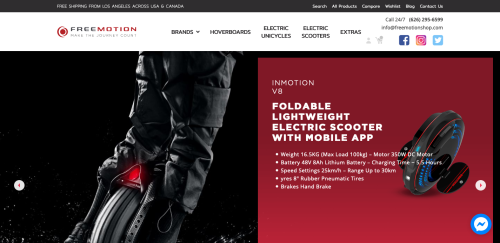 Electric Scooter Selling website With Mobile App