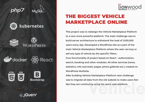 The Biggest Vehicle Marketplace Online