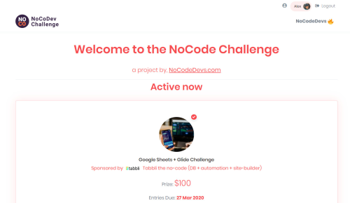 NoCode Challenge