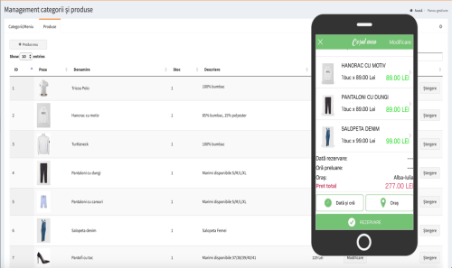 CMS and Mobile App for ecommerce websites