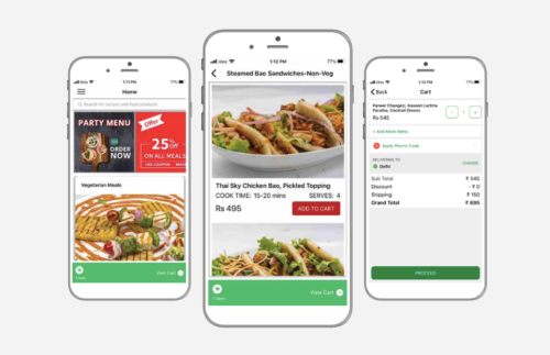Mobile App based eCommerce platform for NM Foods