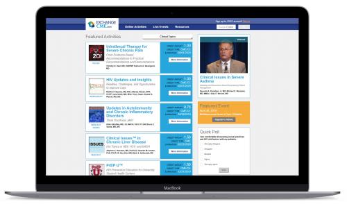 ExchangeCME, Continuing Medical Education platform