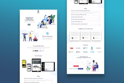 Development Marketing Page