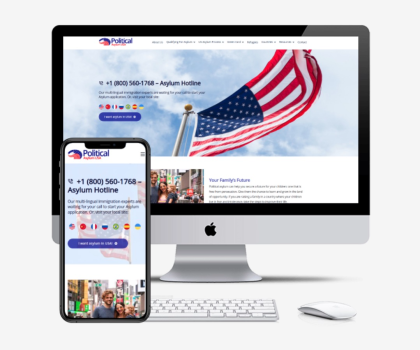 Complete custom website development