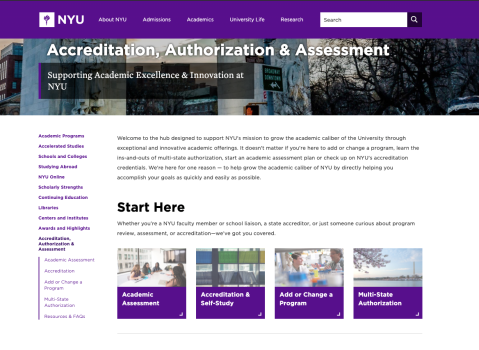 Website Redesign - Experience & Content Design