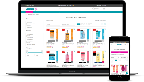Watsons Turkey E-Commerce Site