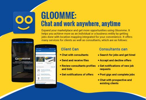 Gloomme: Chat and work anywhere, anytime