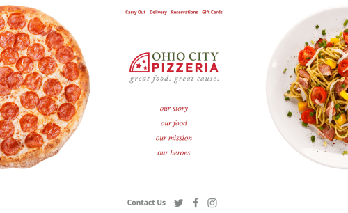 Ohio City Pizzeria Website