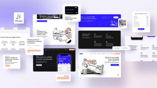 Online bank Branding and Website User Experience Redesign