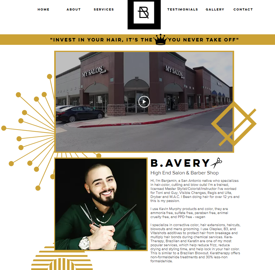 B. Avery High End Salon & Barber Shop
