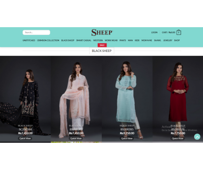 Sheep clothing - website